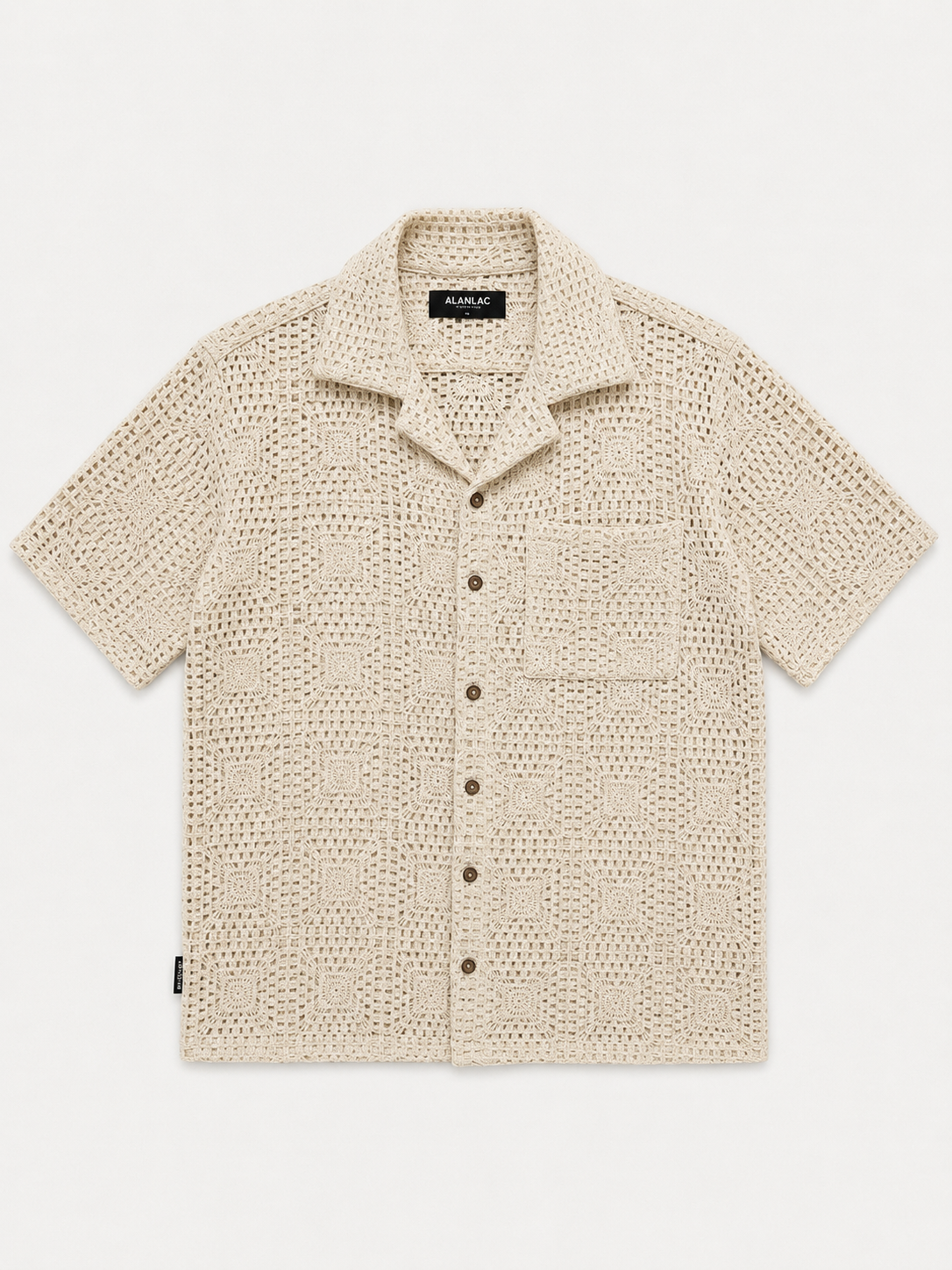 Crafted from 100% Colombian cotton, featuring a unique textured weave that brings character and effortless sophistication to every look.

Produced in limited quantities, this piece is designed for those who value authenticity, quality, and timeless style.