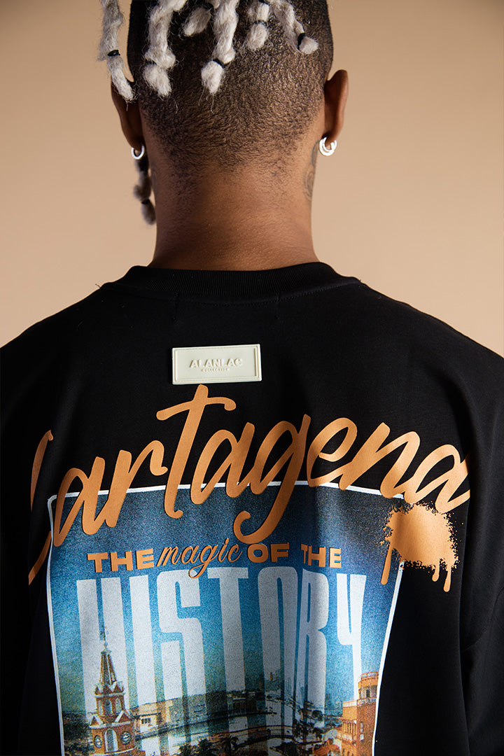 Tshirt lila cartagena oversized