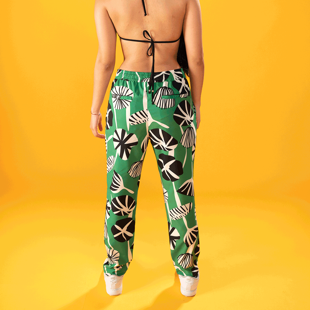 Pants WOMEN patterned ALANLAC