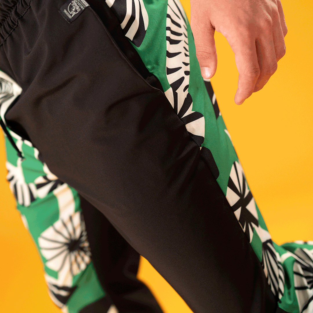 Pants men patterned ALANLAC