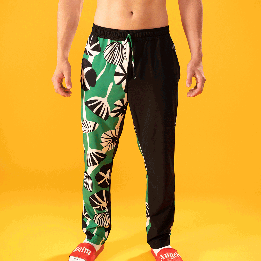 Pants men patterned ALANLAC