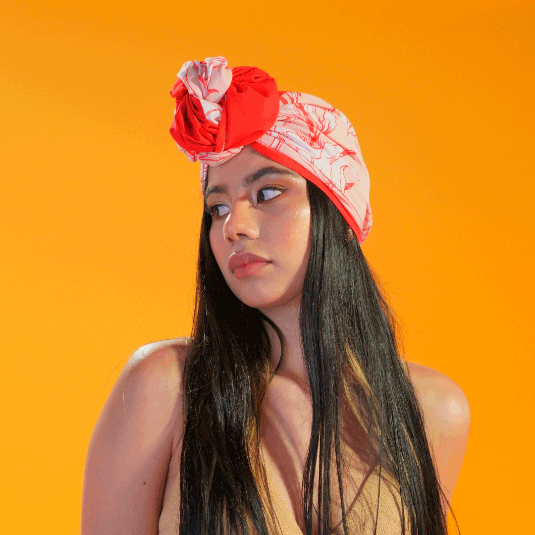 TURBANTE ART FLOWER