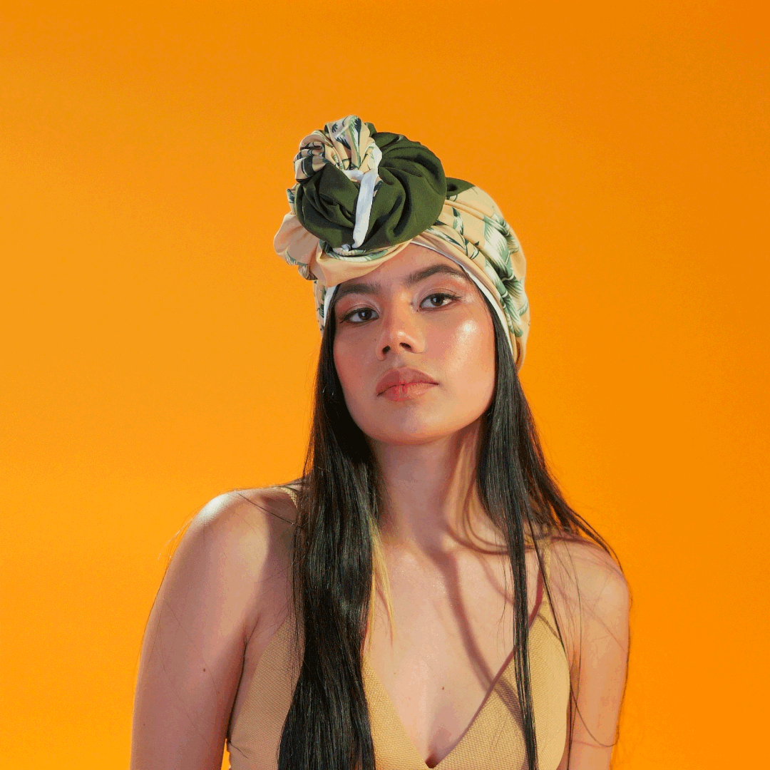 TURBANTE ART FLOWER