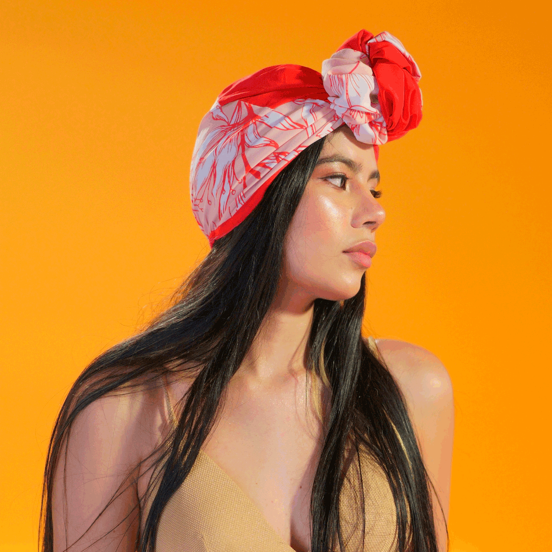 TURBANTE ART FLOWER