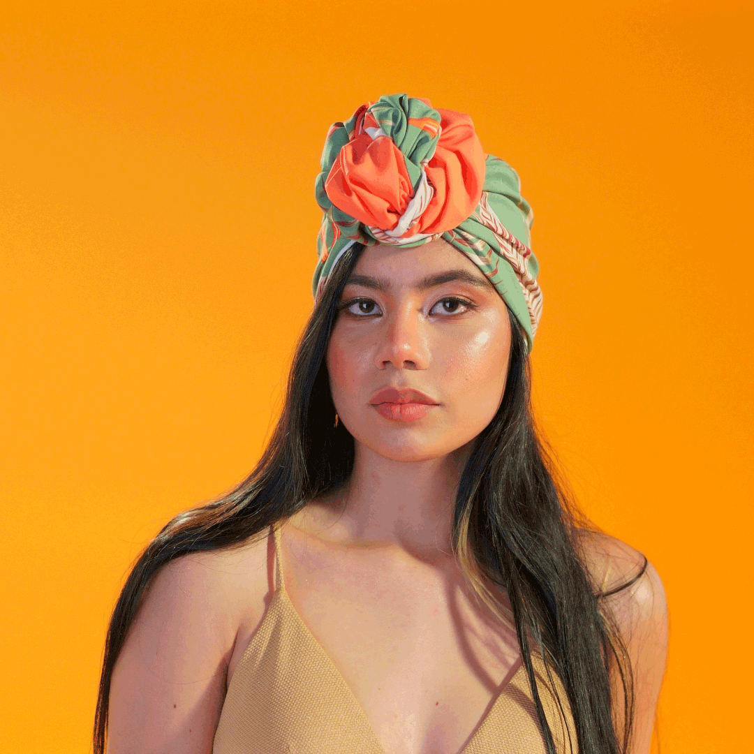 TURBANTE ART FLOWER